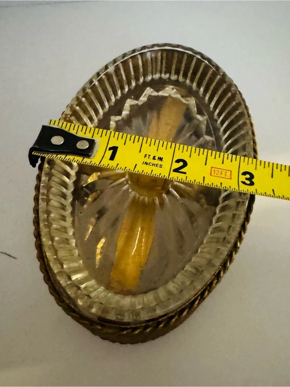 TWISTED ROPE SOAP DISH TRINKET DISH REGENCY Grandmillenial BATH OR BEDROOM